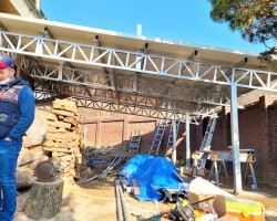 신애리 주택 지붕 공사