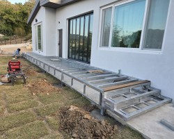 강화 합성데크 공사